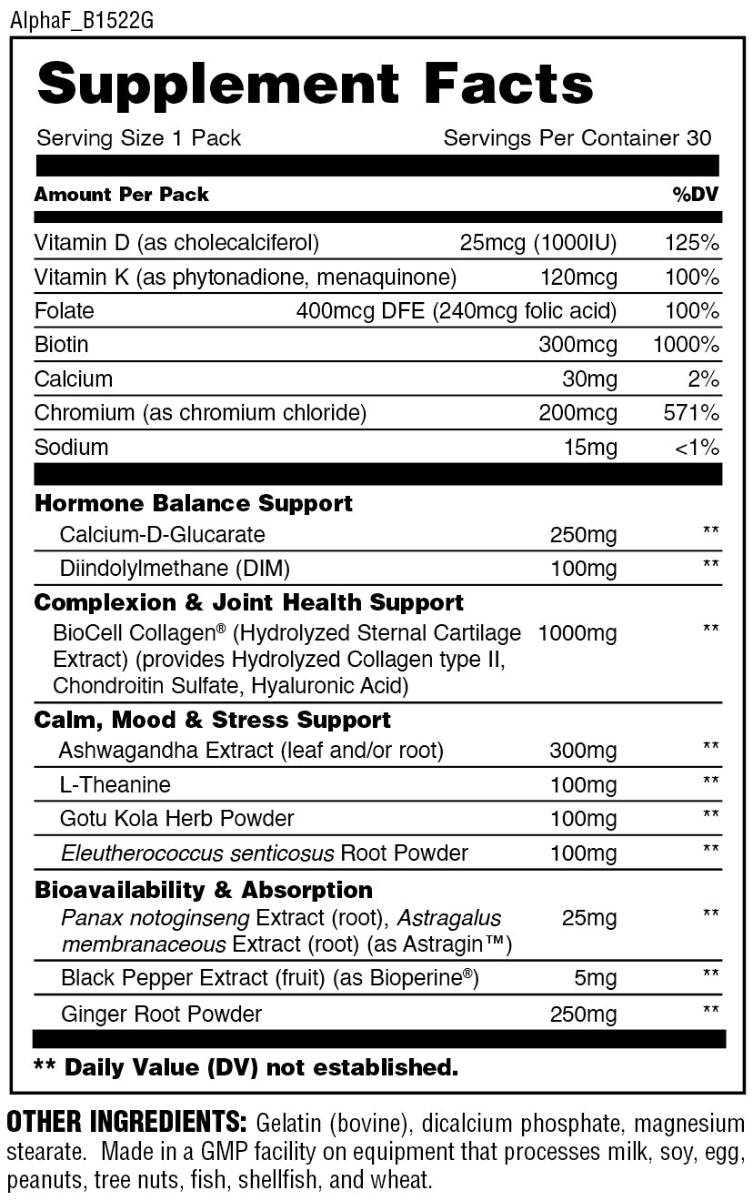 nutrition facts