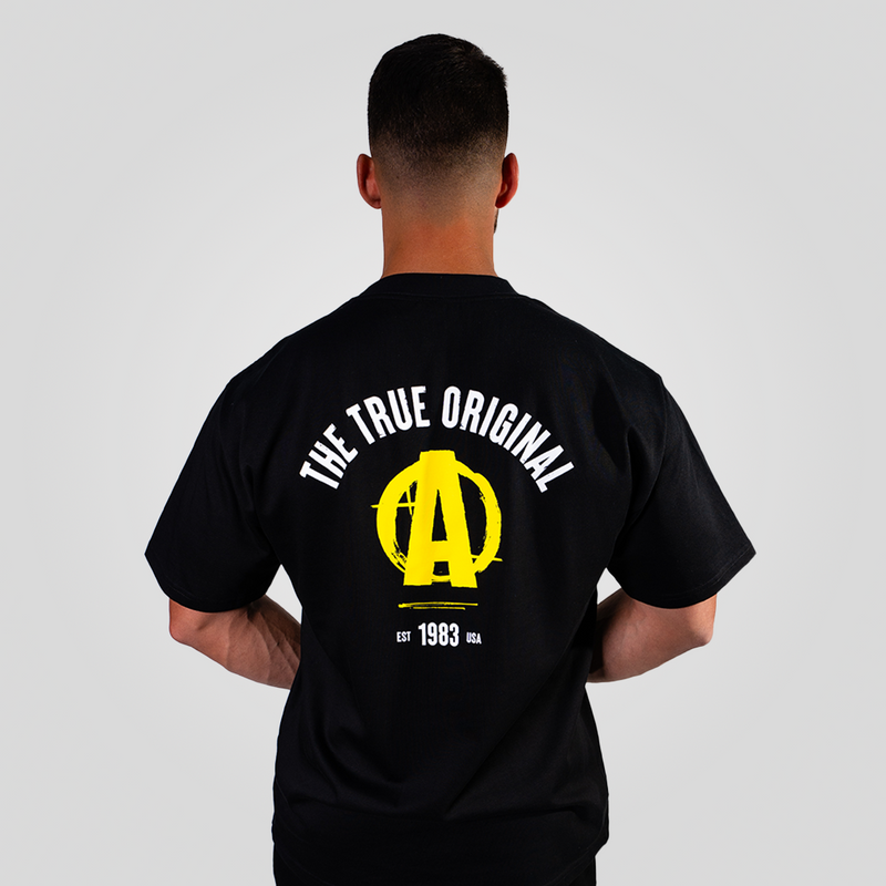 Animal Mens Premium LE Black Oversize Tee