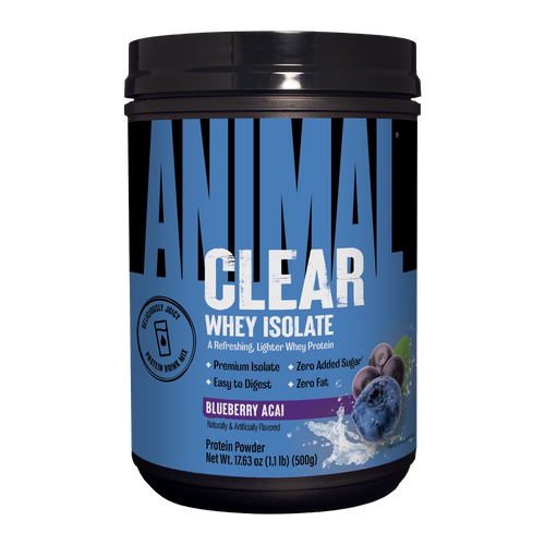 Animal Clear Whey Isolate Protein Powder