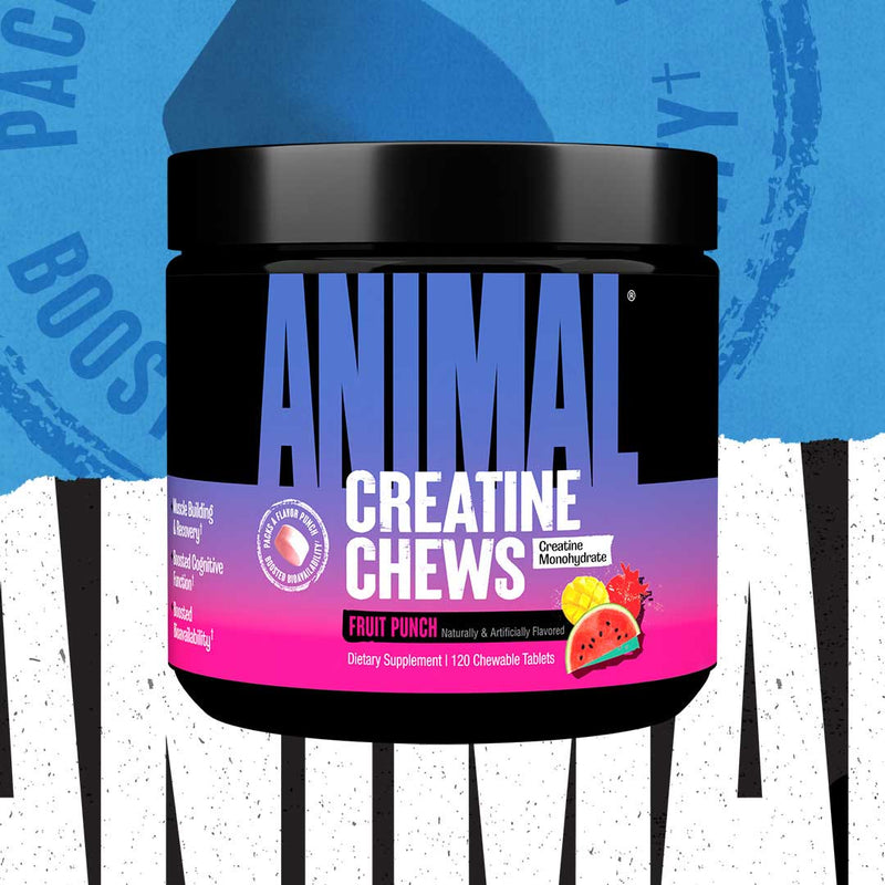 Delicious, On-the-Go, Chewable Creatine Tablets
