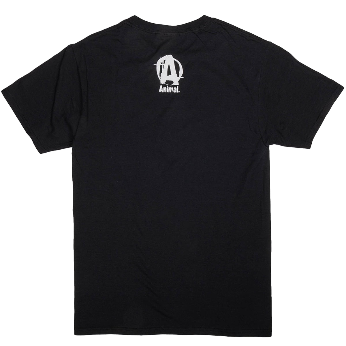 Animal Logo Black Tee