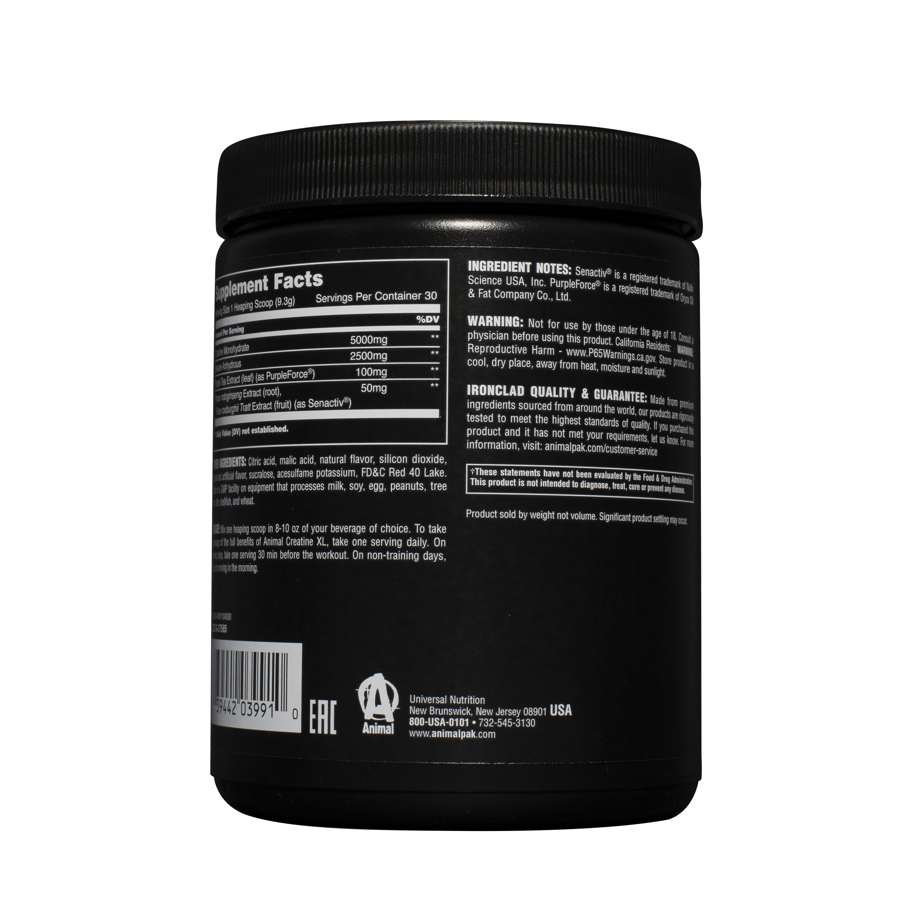 Animal Creatine XL