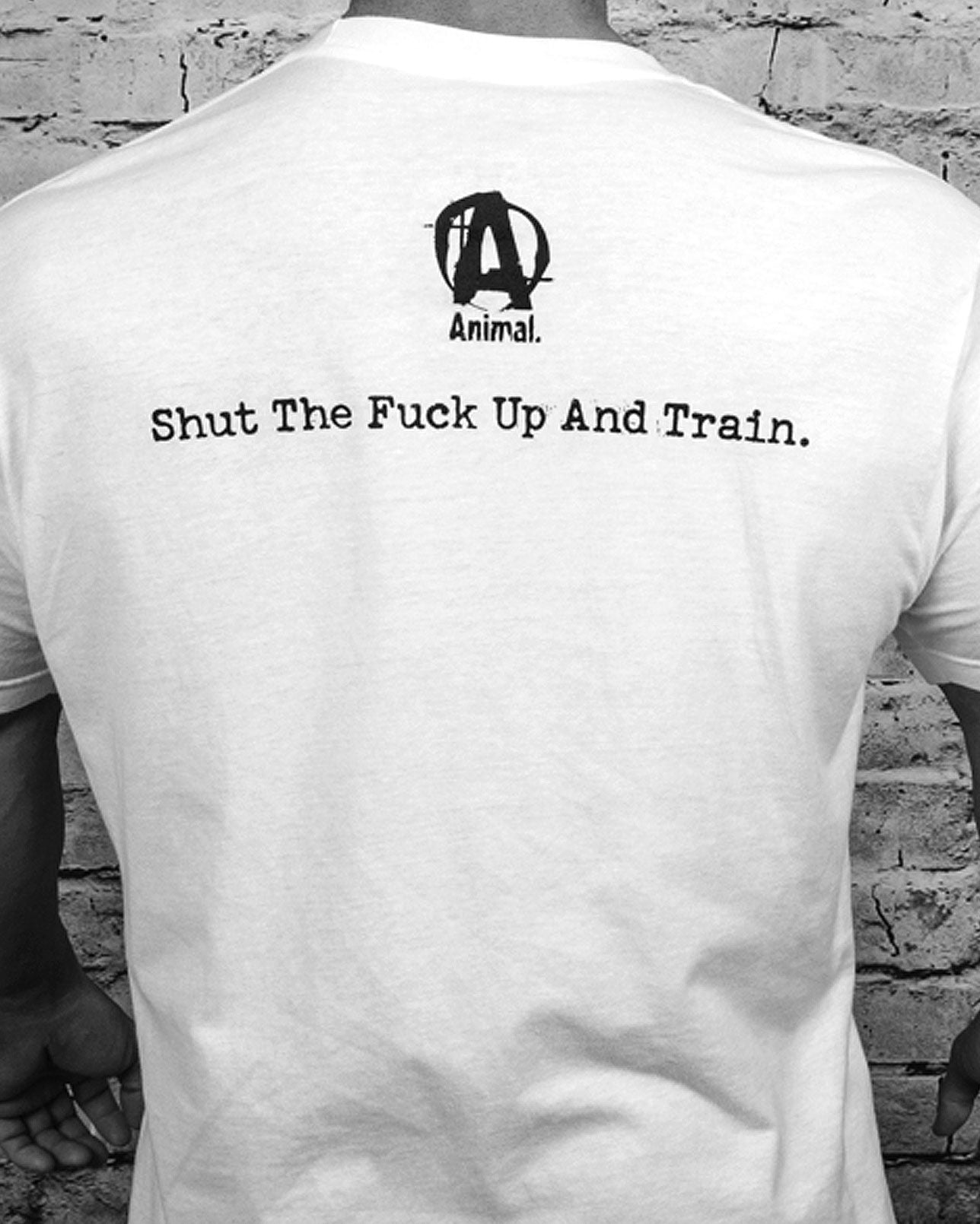 Animal Logo Black/White Tee