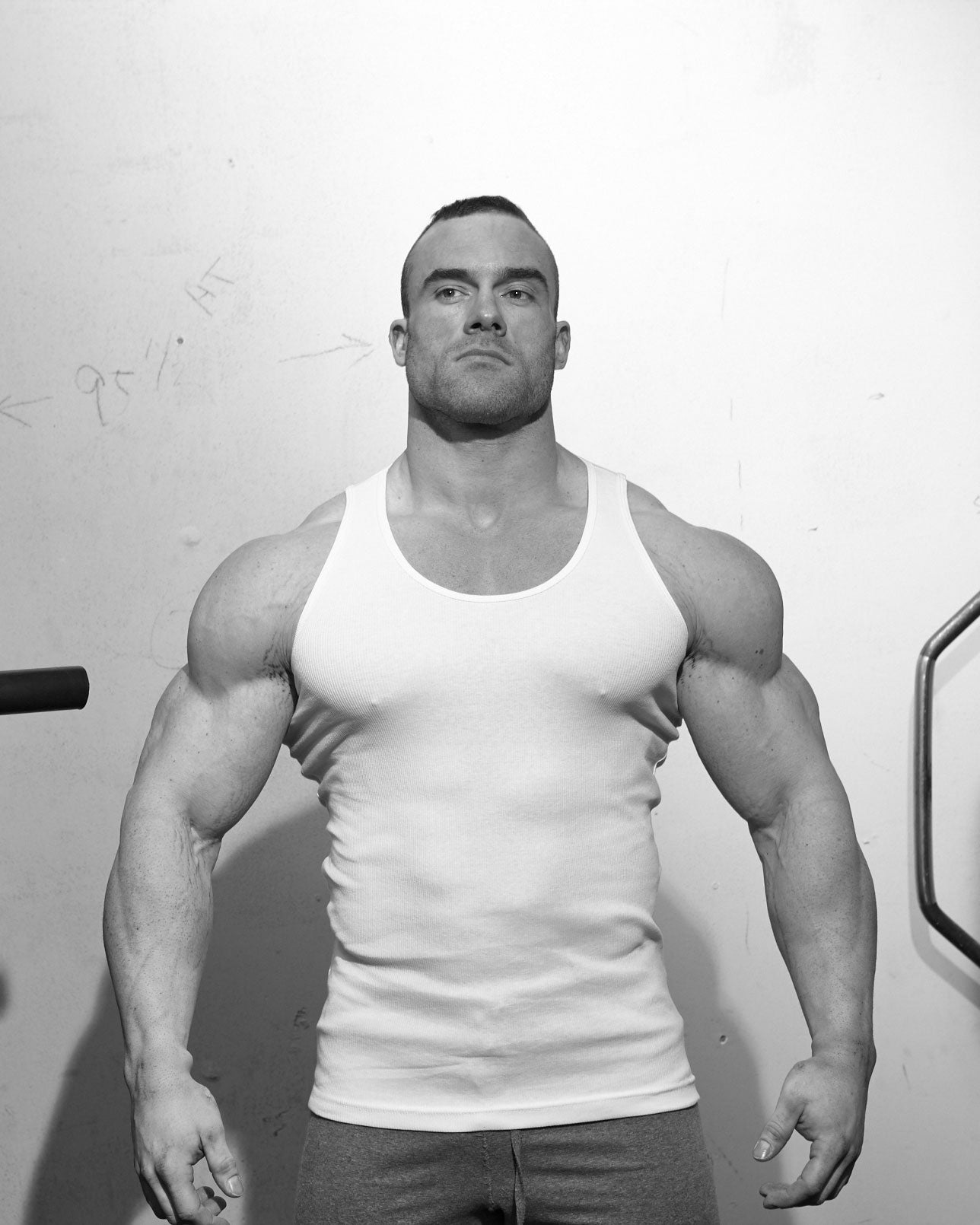 Ribbed Tank White