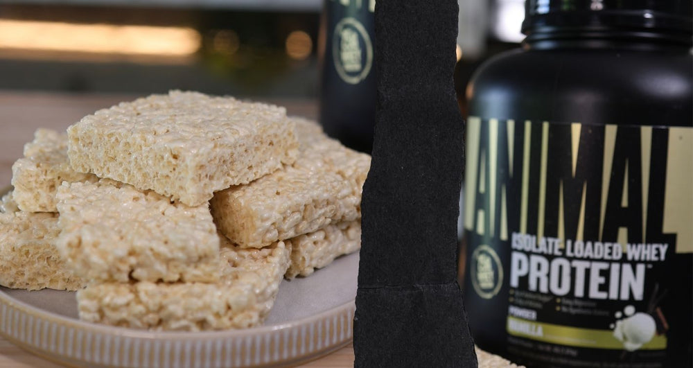 ANIMAL Vanilla Whey Rice Krispie Treats