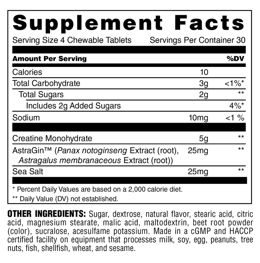 Supplement Facts Grape 43990825435456