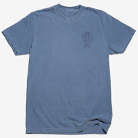Arc Oversized Tee Slate Blue
