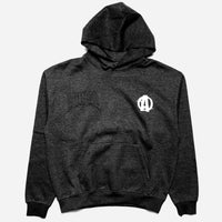 Gray Blackout Hoodie Front
