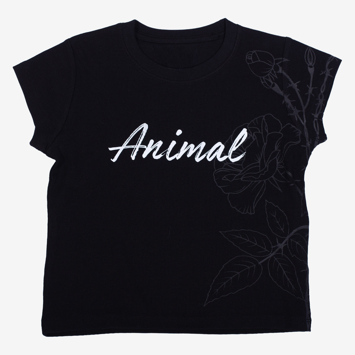 Women's Rose Baby Tee