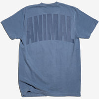 Arc Oversized Tee Slate Blue