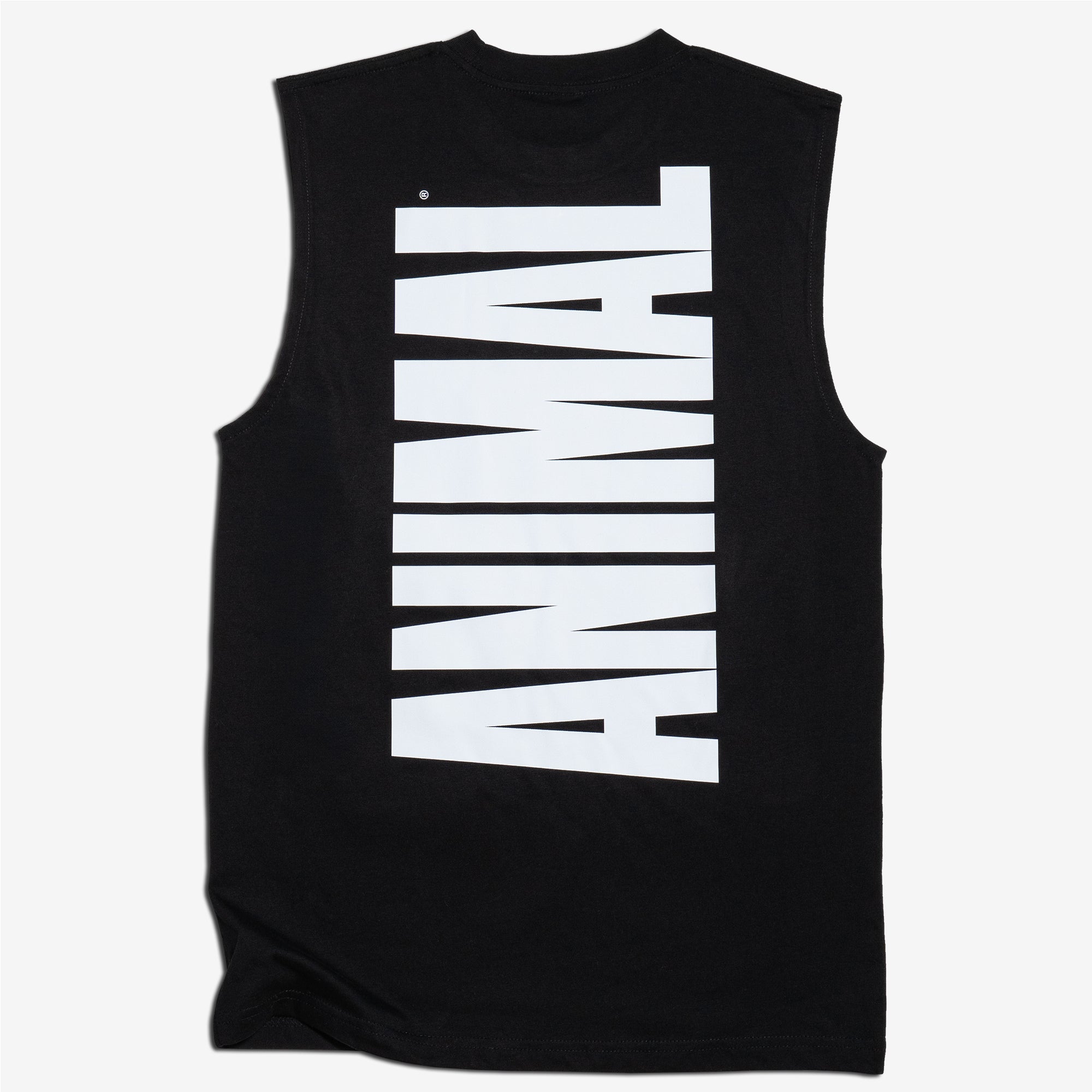 Core Sleeveless Muscle Tank Black