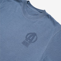 Arc Oversized Tee Slate Blue