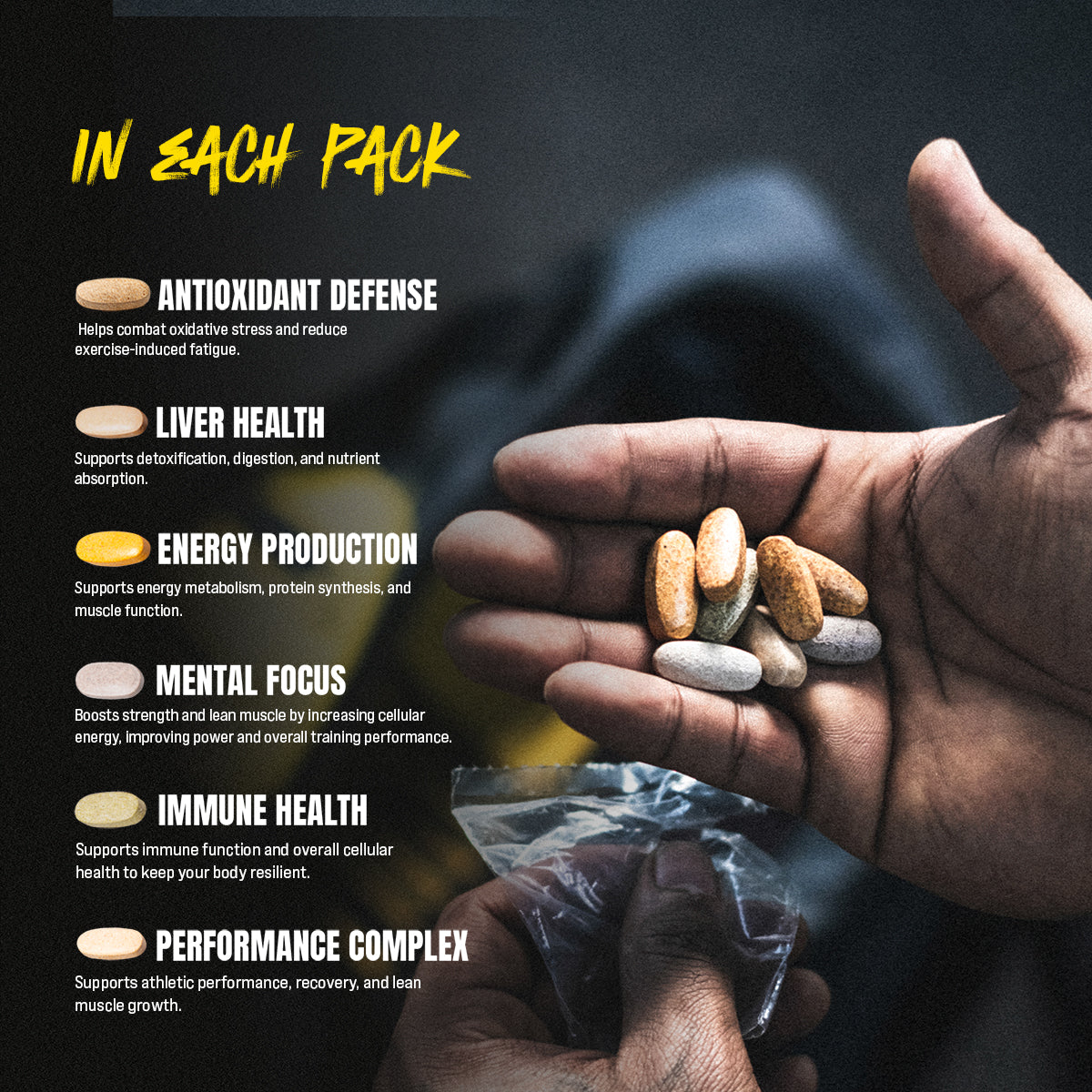 Animal Pak® Ultimate Training Pack: Multivitamin for Men