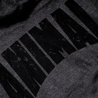 Gray Blackout Hoodie Back Detail
