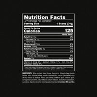 Nutrition Facts Chocolate / 2 lbs 43990799384896