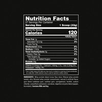 Nutrition Facts Vanilla / 2 lbs 43990799843648