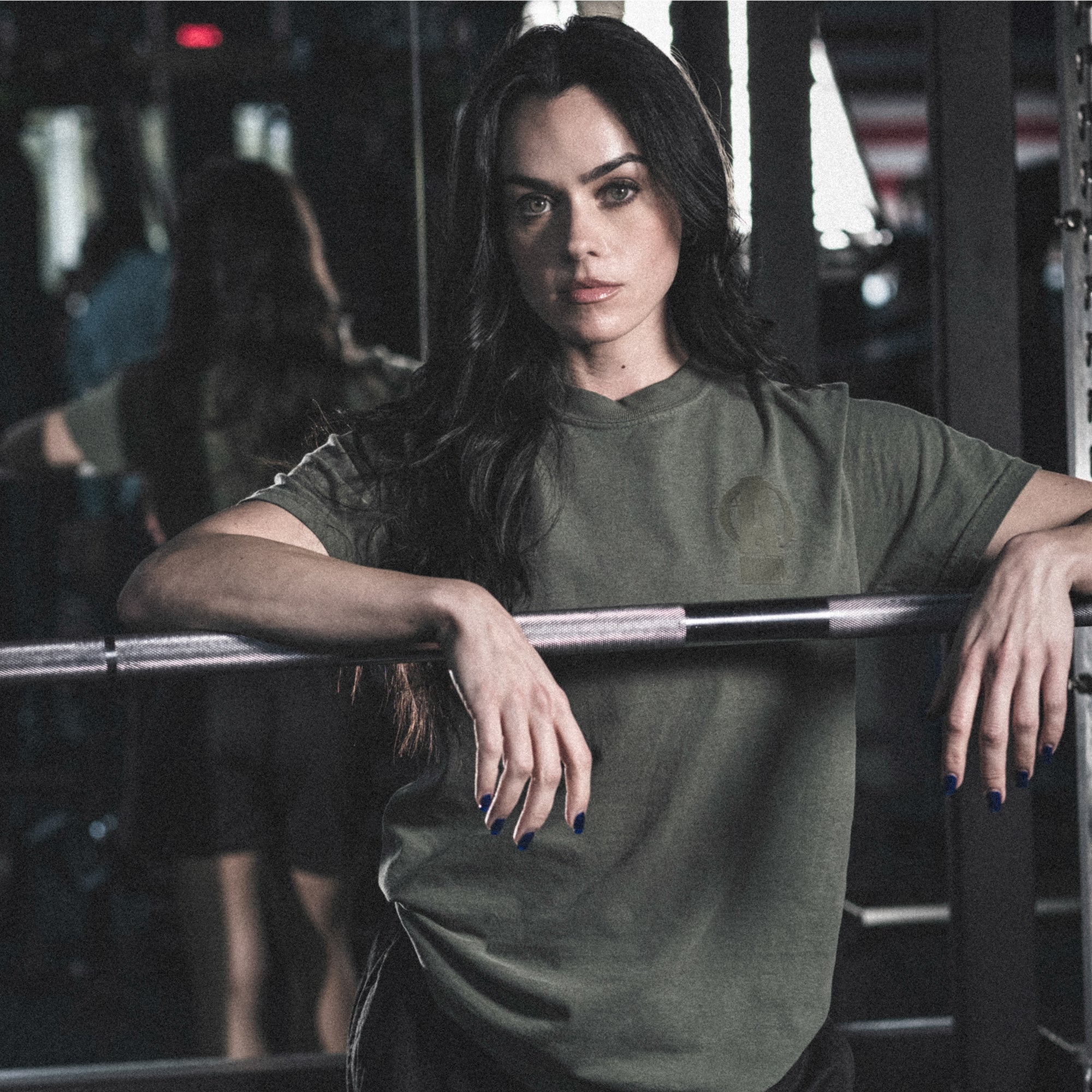 Arc Oversized Tee Green