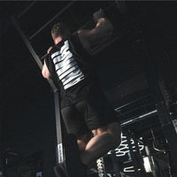 Core Sleeveless Muscle Tank Black