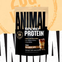 Animal 100% Whey Protein package for Cold Brew Latte flavor