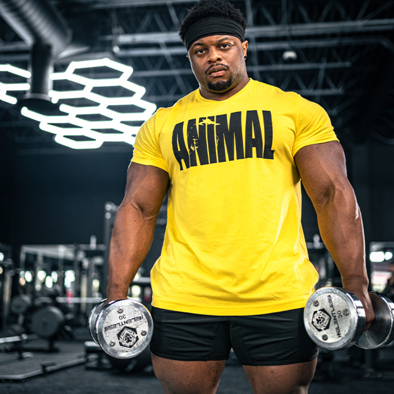 Animal Pak Iconic Yellow Tee Animal Pak