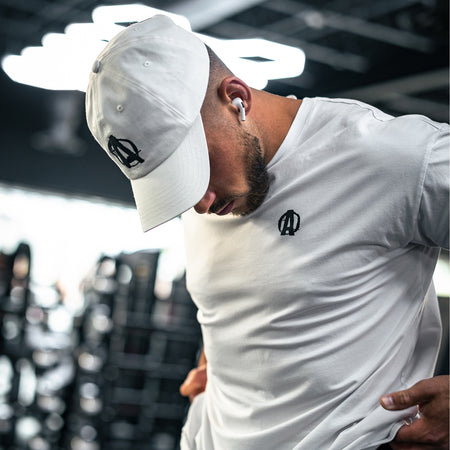 Animal Mens Essential Oversize White Tee