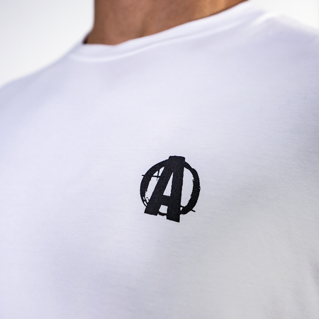 Animal Mens Essential Oversize White Tee