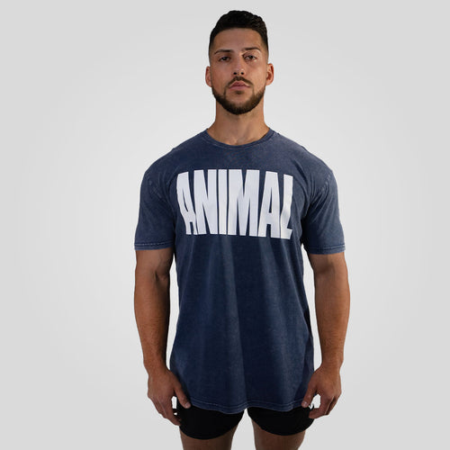 Animal Acid Navy Iconic Tee