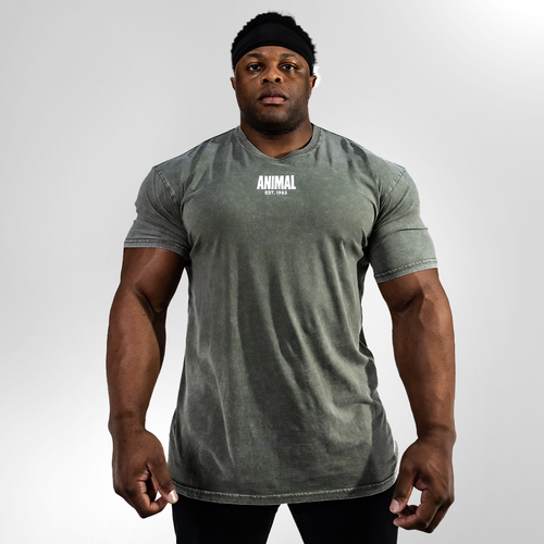 Animal Essential Acid Green Silicone Tee