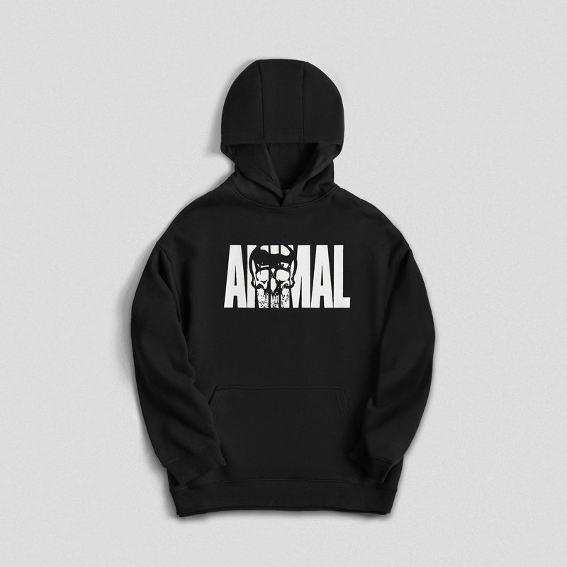 Animal X Gymreapers Hoodie Black