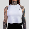 Animal Women's Essential Stretch White Tank