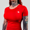 Animal Women's Performance Red Tee