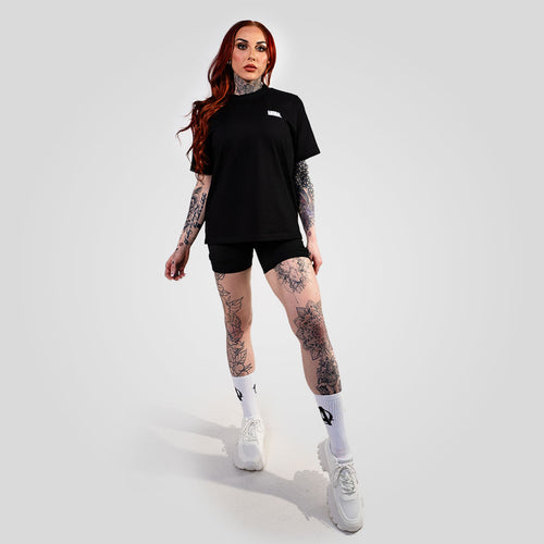 Animal Ladies Premium LE Black Oversize Tee