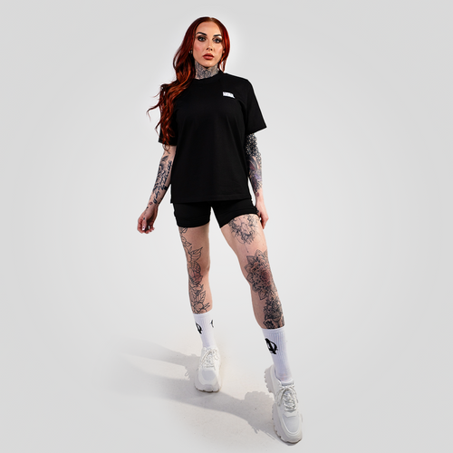 Animal Ladies Premium LE Black Oversize Tee