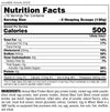 Animal Meal Vanilla Nutrition Facts 43990803677504