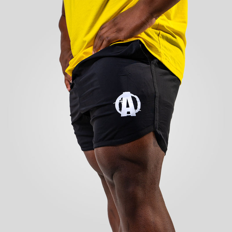 Animal Mens Performance Black Shorts
