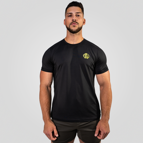 Animal Performance Black & Green Tee