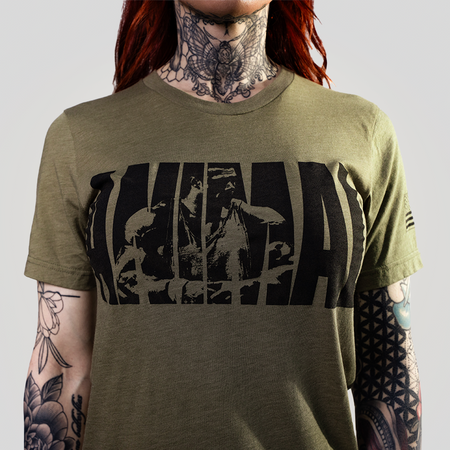 Animal OD Green Tee Black Snak Iconic