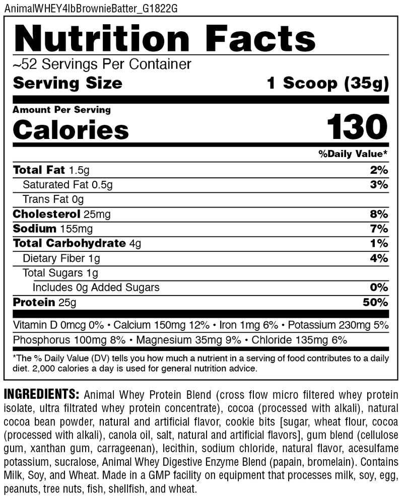 Animal Iso Whey Protein Blend