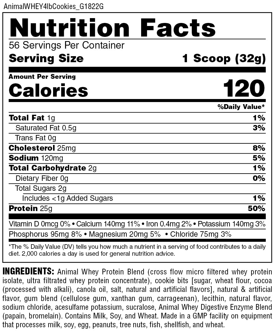 nutrition facts