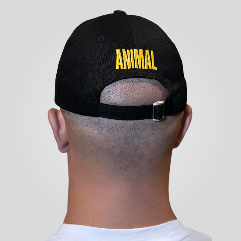 Animal A Black & Yellow Hat