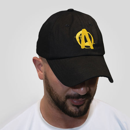Animal A Black & Yellow Hat