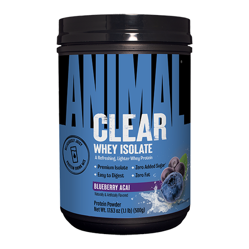 Animal Clear Whey Isolate Protein Powder