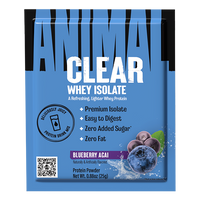 Animal Clear Whey Isolate Blueberry Acai Sample