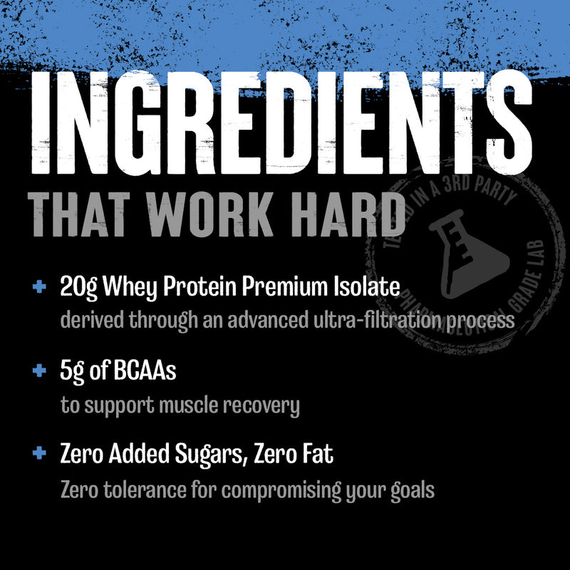 Animal Clear Whey Isolate Protein Powder: Ingredients