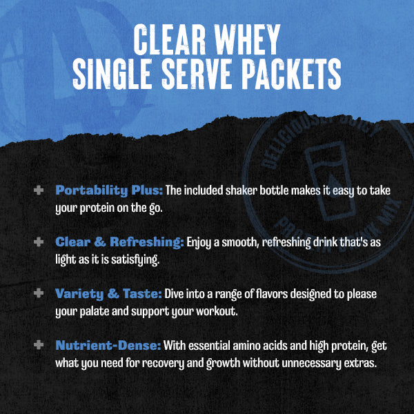 Animal Clear Whey Shaker Sample