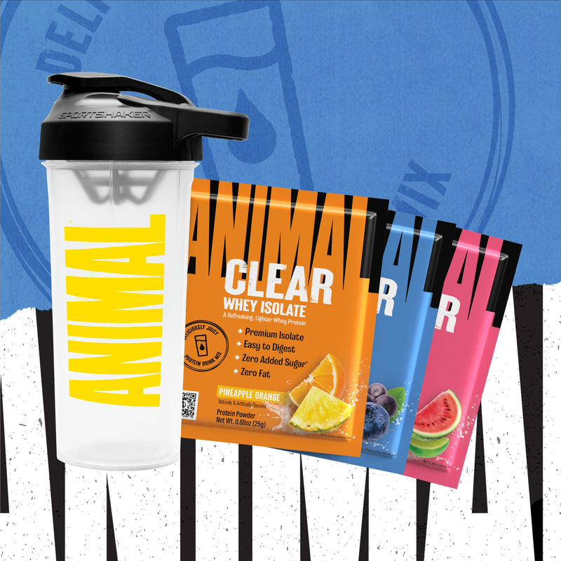 Free Animal Clear Whey Shaker Samples