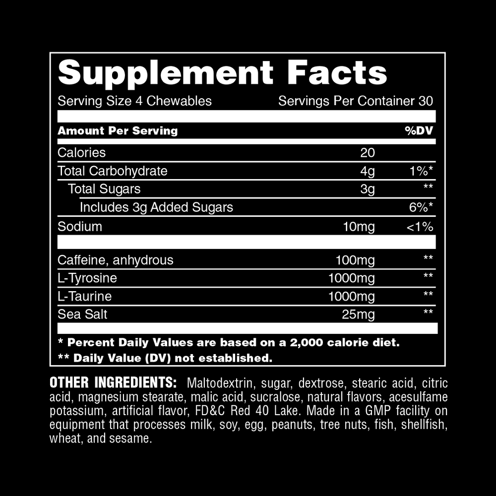 Energy Chews Mango 47690471702848