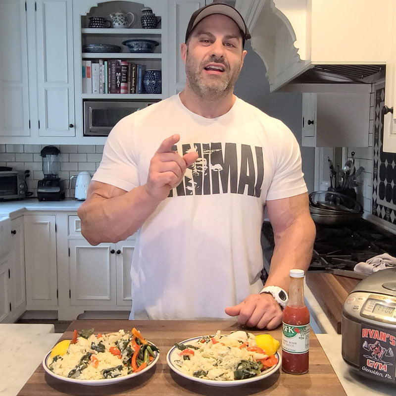 Bulk Gains in a Bowl: Evan’s Easy Rice Cooker Chicken & Rice & Animal Pak