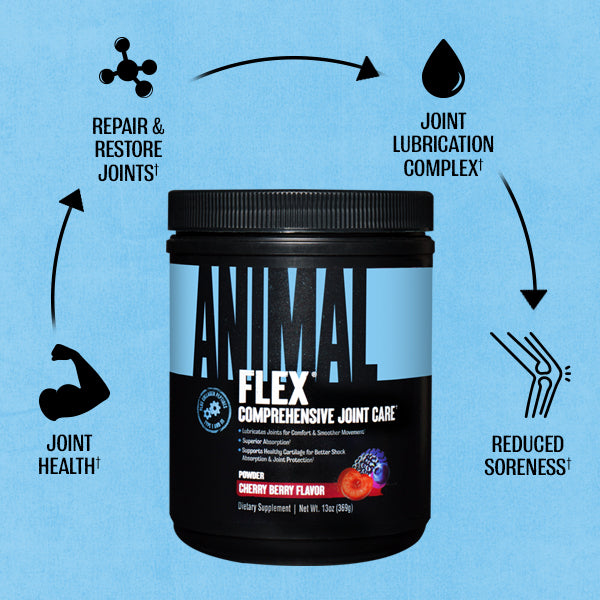 Flex Powder Animal Flex Powder: Complete Joint Support Supplement Stack – Animal Pak