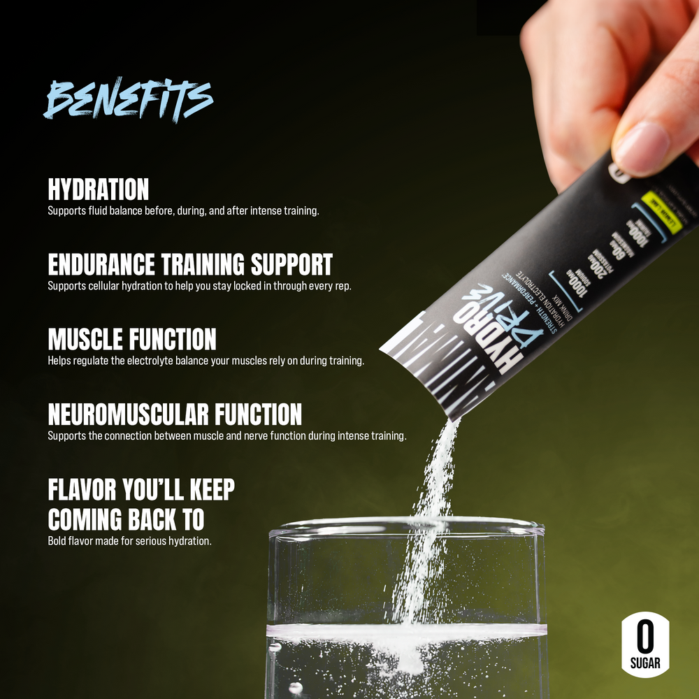 HydroDrive Lemon Lime Benefits